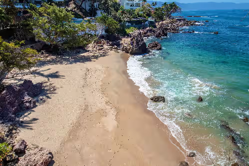 Beach at Villa Estrella Mar