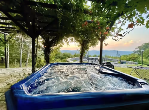 Ultra Secluded mountaintop mansion amazing views-hot tub-arcade, photo 2