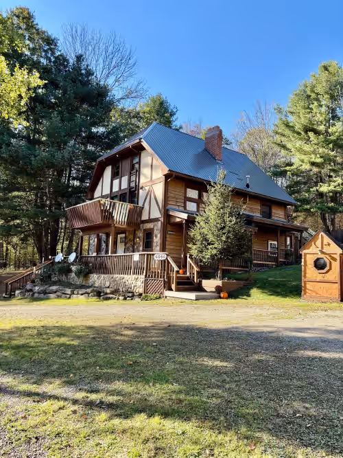 Beautiful 12 Bdrm Rustic Chalets Built For Large Group Entertaining w/ Privacy, photo 2