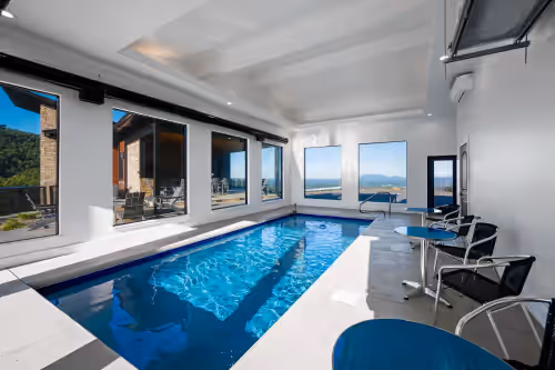 Golf Simulator, Indoor Pool, Hot Tub, Views