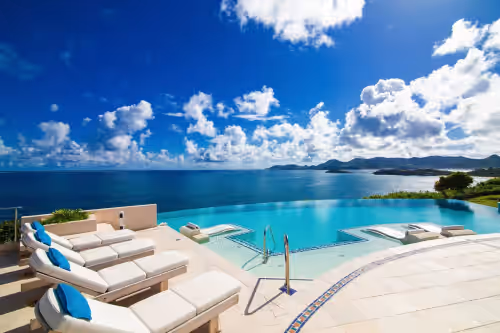 Pool at Villa Mes Amis