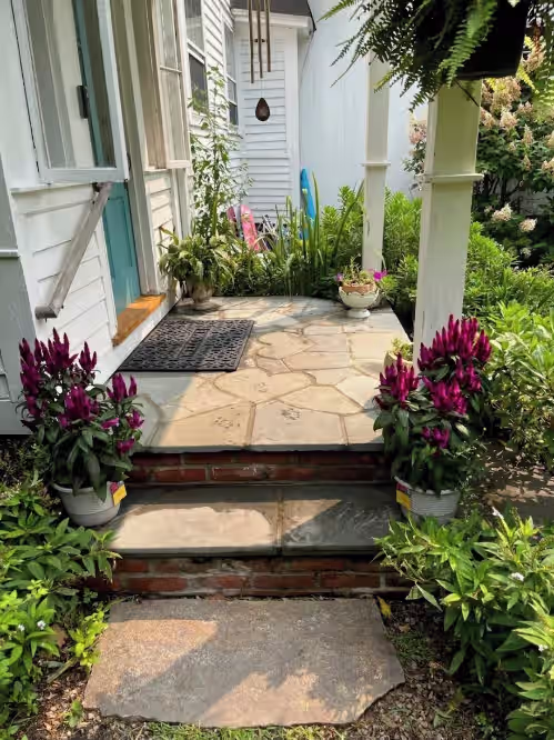 Exterior detail at Authentic 1795 Historic Homestead w/ Private Grounds for Gatherings and Retreats