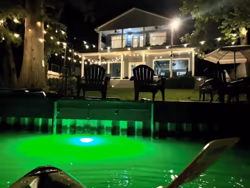 Terrace/patio at New Braunfels Lakefront Escape: 4,000 Sq Ft Home with Private Dock & Fun