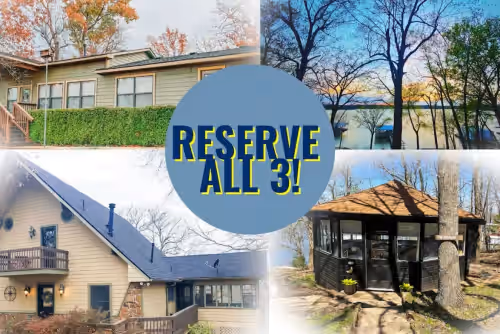 Private Oasis! 3 houses! reunions/weddings/events!