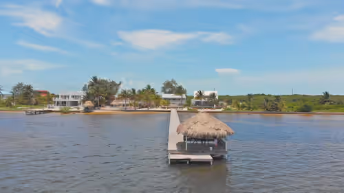 Great place for a afternoon delight or morning cup of coffee! at Casa Lisa Belize