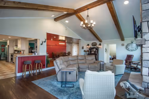 Interior at Lake Front Lodge, Leech Lake, with Multiple Cabins, Large Groups & Reunions