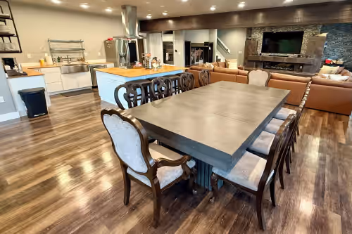 New Full size dining/pool table at Alyeska Views