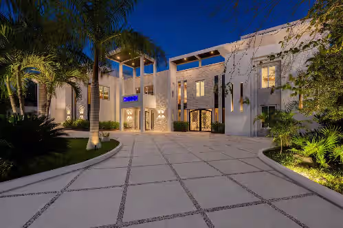 Exterior at #1 Booked Largest Estate Villa in Tulum Region, Indoor Pool, Gym, Walk to Beach