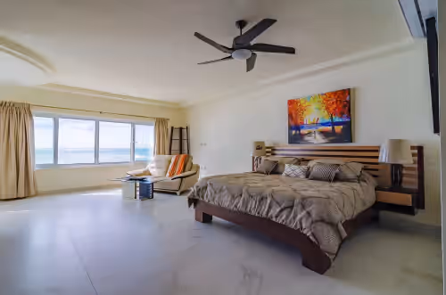 8-bedroom, 8-bathroom luxury beachfront villa in central Cabarete