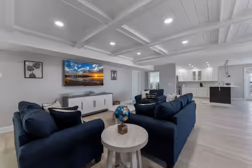 Located next to the Inlet with Ocean Views and steps to Beach and Sea Wall!