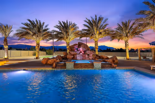 Chateau Giraffe, a unique luxurious estate near Palm Desert & La Quinta