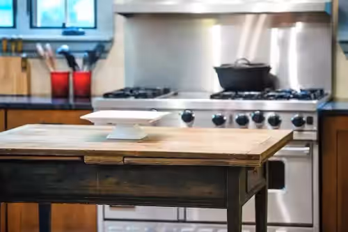Private kitchen at Skylight Ski Lodge VT Rustic Chic Near Stratton