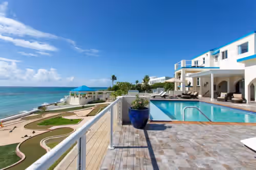 Villa Anguillitta Entire 7BD Villa w/ Private Beach Access, Sauna, Gym, & Pool