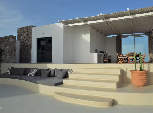 Panormos Panorama is a two villa compound near Principote club at Panormos Beach, photo 3