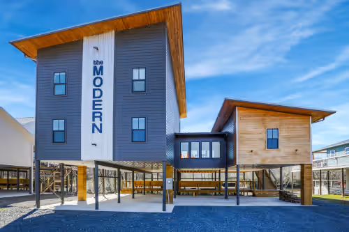 The Modern: Hammock + Ping Pong + CornHole