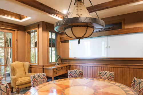 Dining at Stunning Lodge in Jackson Hole