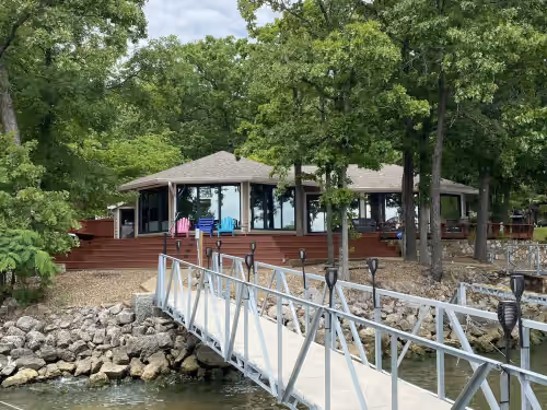 Lake House with Gorgeous Views and Huge Dock  - 5 Stairs to the Dock!