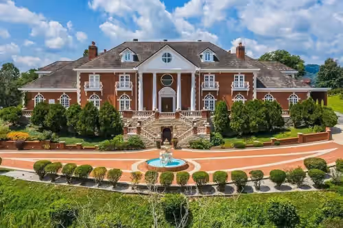 Kentucky's Majestic Mountaintop Estate: The Bluegrass Palace
