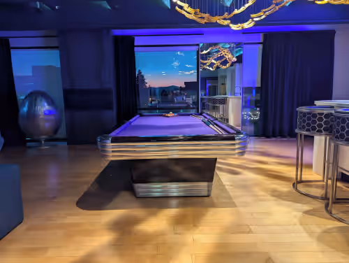 Game room at Studio31- Entire 3rd Floor and Rooftop Access