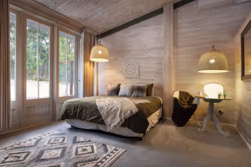 Room at 8 Bedroom 30-acre luxury Daylesford treat. Pool, sauna, Fire pit, Stunning views