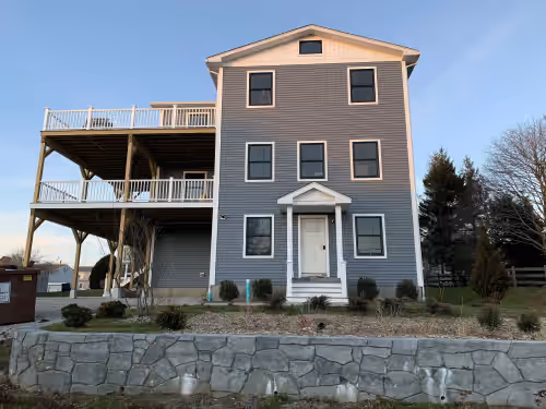 Coastal Paradise! Stunning Water Views, Steps From Beach, Perfect Family Getaway
