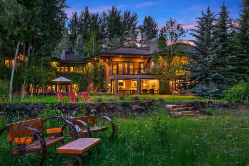 Villa Fleuve, luxury property in Sun Valley Idaho