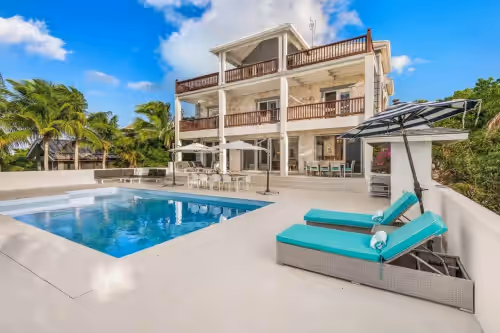 Pool at Villa Vieux Caribe