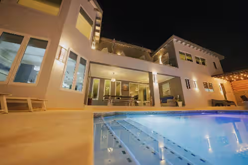 Luxury 6BR Aruba Villa  Pool, Jacuzzi, Near Palm Beach