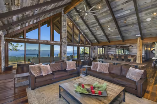 Interior at 17 Bdrm/18 bath,17,000 Sq ft Epic Mansion from Tahoe South Vacation Rentals