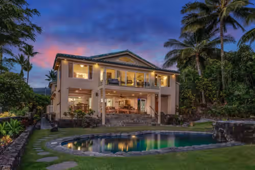 Two Private hosted Oceanfront Homes conveniently located in Kailua Kona, Hawaii