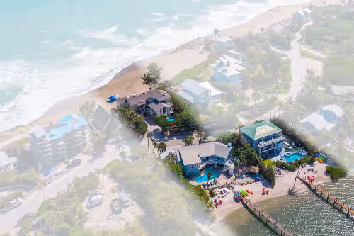 Aquarius Ocean-to-River Resort: 26BR/18BA Beachfront, Sleeps 60+ Pools/Spa/Docks