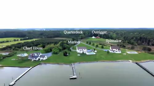 Swan Cove Manor - Private Retreats 22 Acre Chesapeake Waterfront Estate