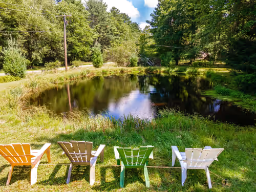 Property grounds at 5 Star Secluded Private Estate -Hot Tub, Pool+Ski >Southwoods Mountain Vacation