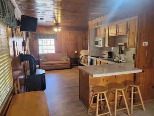 Interior at Wannigan Point Cabin Resort