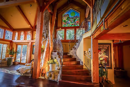 18-acre Italian-Style Mountain Villa: Talus Rock Retreat in Sandpoint, Idaho, photo 3