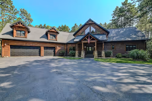 Experience luxurious lakeside living in our 5-bed, 5-bath retreat!
