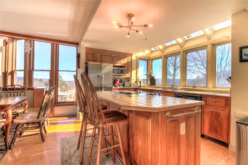 Kitchen island. at Amazing 100 Acre Estate