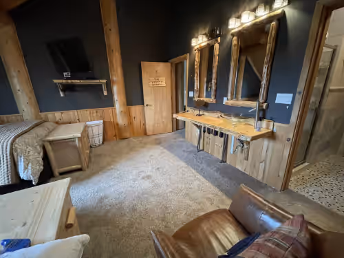 Interior at Kenai River Sockeye Fishing! Owner approval required-1 Room Only of 7 room lodge