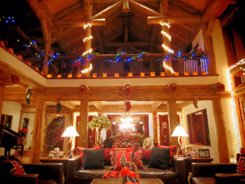 Santa Fe Ranch at Christmas