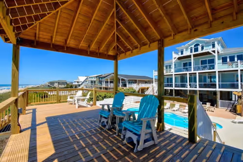 Oceanfront Deck at Majestic View