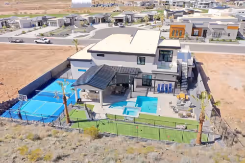 Exterior at Lux Sports Getaway ~ Pickleball ~ Pool/Spa ~ Golf