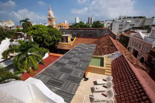 Terrace/patio at LEONES DE ALBA 10BDRS 13BATHRS 2POOLS FULL STAFF INCLUDED & BEST LOCATION
