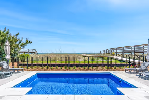 Sol de Mar Beach, Sleeps 29, Pool! Contemporary Oceanfront, both duplex units, photo 3