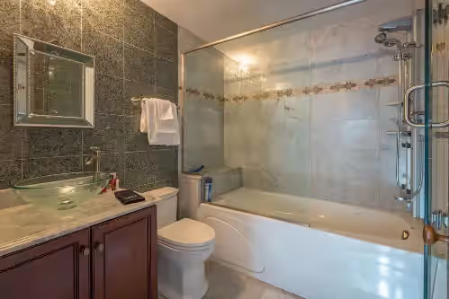 Bathroom at 10,500 SF Luxury Estate 10 BR +11 Bath, Pool, Hot Tub