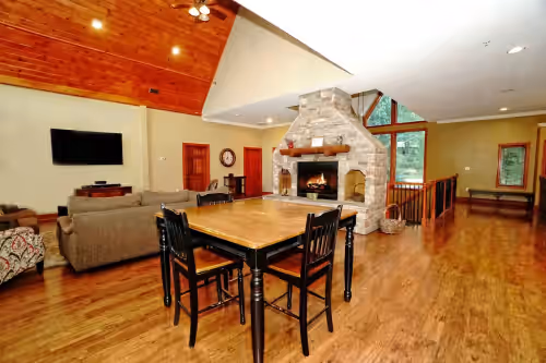 Interior at Boat Ski Golf Fish heated indoor pool hot tub Enhancd cleaning cancellatn policy