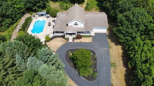 Private heated pool, ATV trails and shooting range on 20 acres