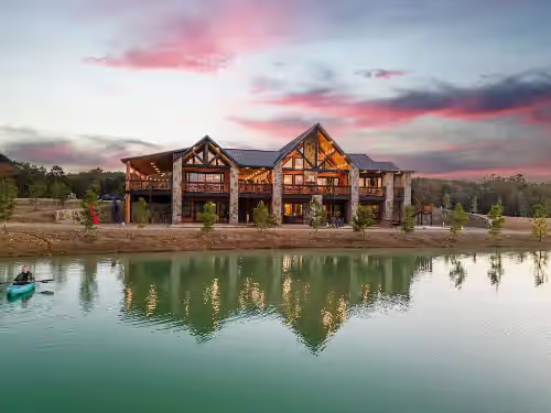Escape to the extraordinary Clubhouse at Crystal Lake Ranch, a luxurious mountain retreat nestled in