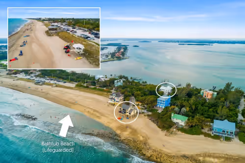 Literally next door to famed Bathtub Beach, with county lifeguard station at The Resort at Bathtub Beach: 19BR/11BA