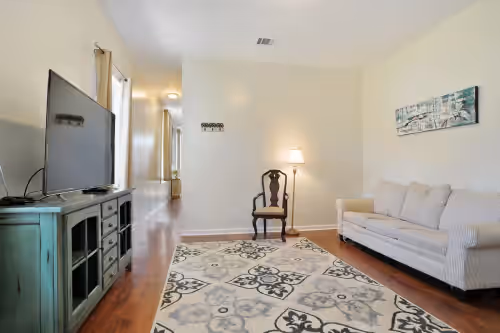 Living area at Historic Garden District 2-Story Home-Large group approved