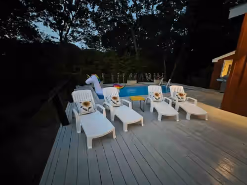 Renovated North Fork Waterfront Home with Pool, photo 3